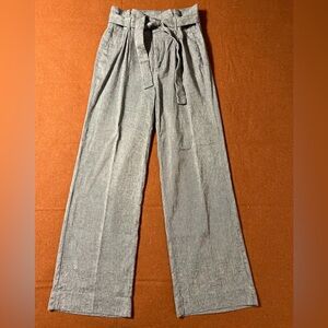 Banana Republic Paper Bag Waist Denim Trousers